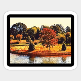 Pretty Fall picture Sticker